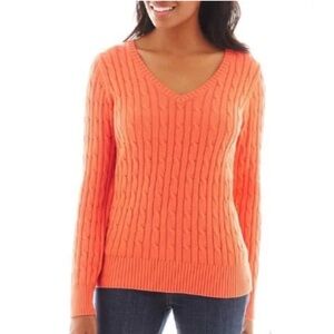 Tweeds 100% 2Ply Cashmere Rust‎ Sweater. Size M (16)